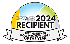 2024 Distinguished Government Leader of the Year badge 2024 Distinguished Government Leader of the Year badge