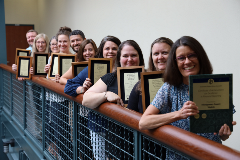 Finance Team Receives Award