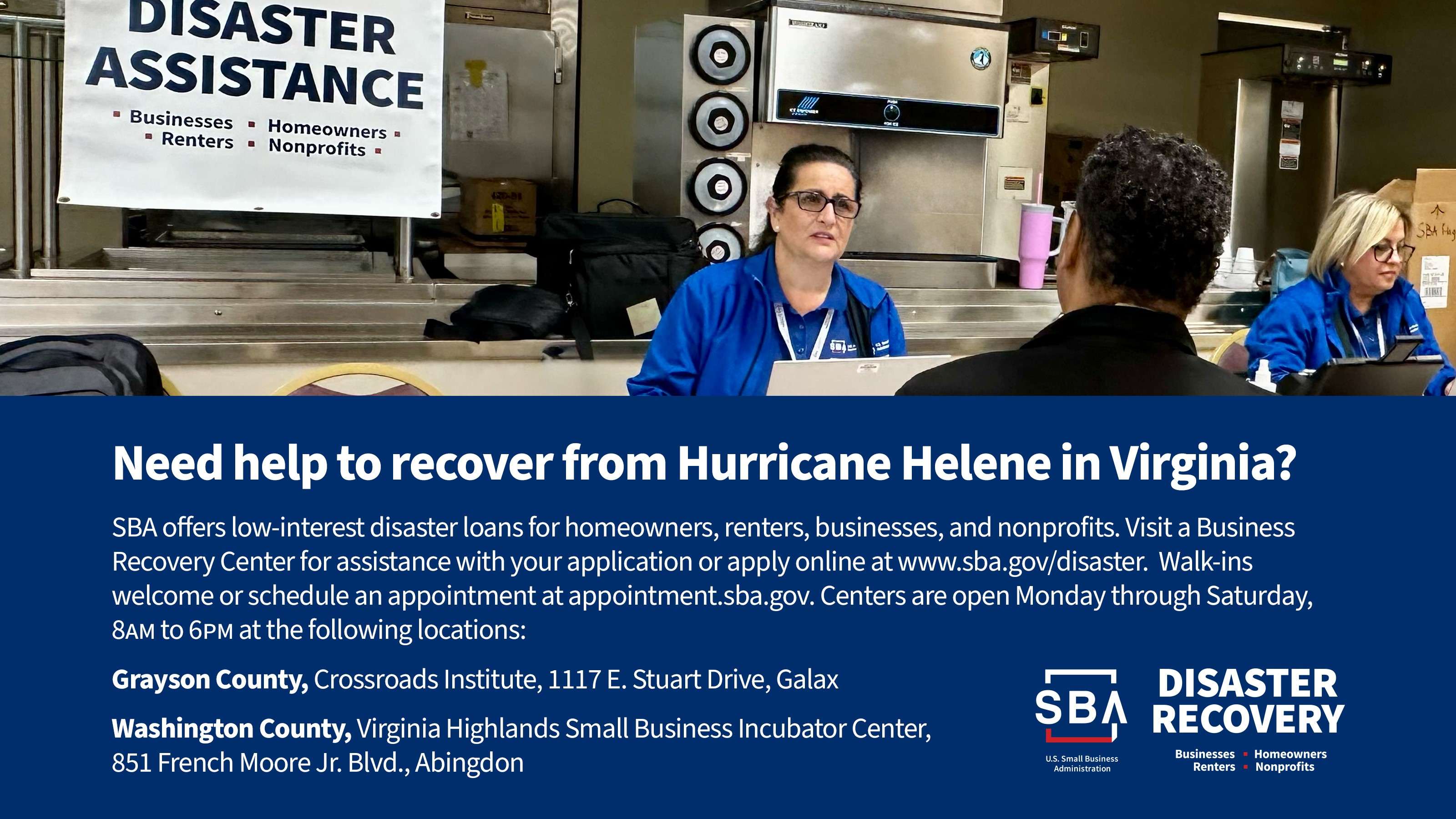 Virginia BRC Hurricane Helene Recovery